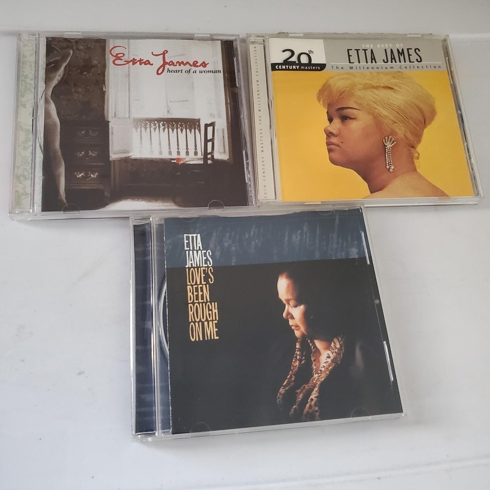 Etta James CD Lot Heart of a Woman Loves Been Rough on Me 20th Century Masters